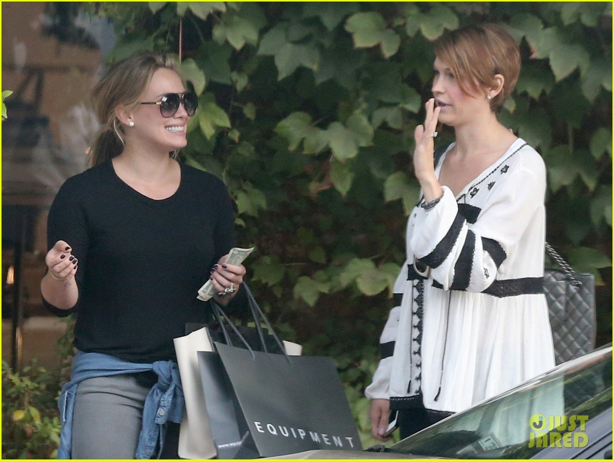 hilary duff girls day out with lisa stelly 352957719