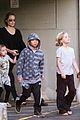 angelina jolie goes bowling in australia with all six kids 12