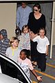 angelina jolie goes bowling in australia with all six kids 13
