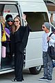 angelina jolie arrives in syd with all six kids 20