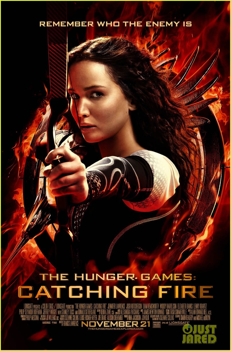 jennifer lawrence new hunger games catching fire poster2963221