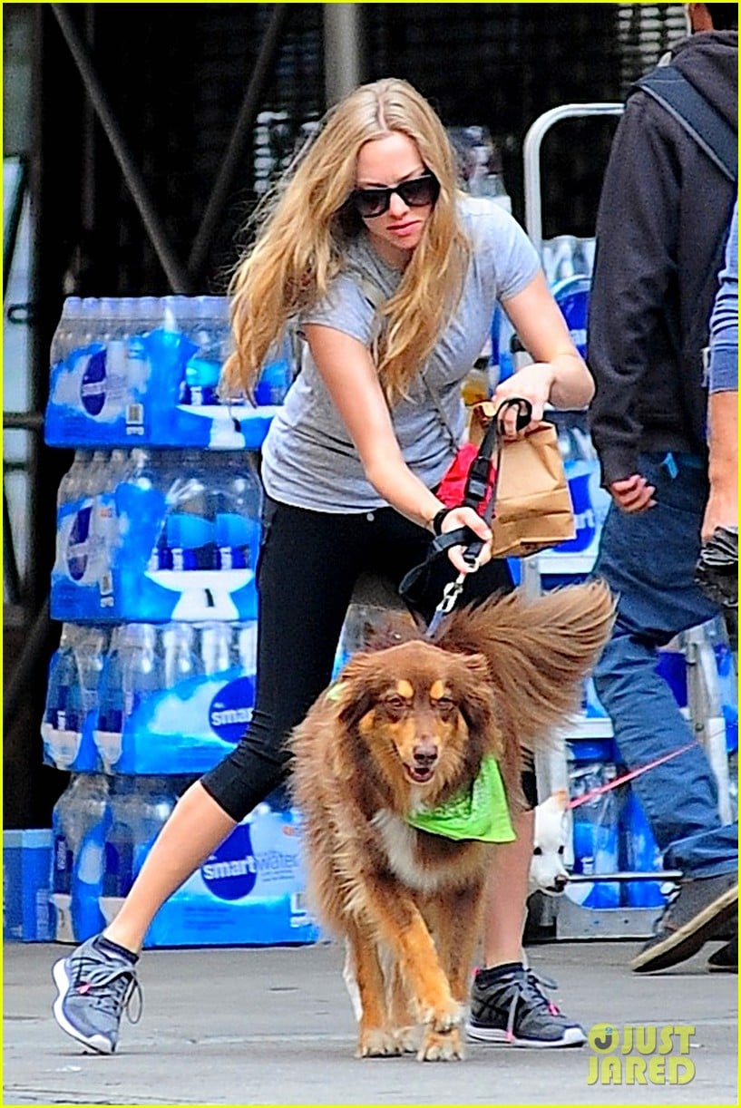 Amanda Seyfried Wishes Immortality for Her Dog Finn Photo 2951336(02)