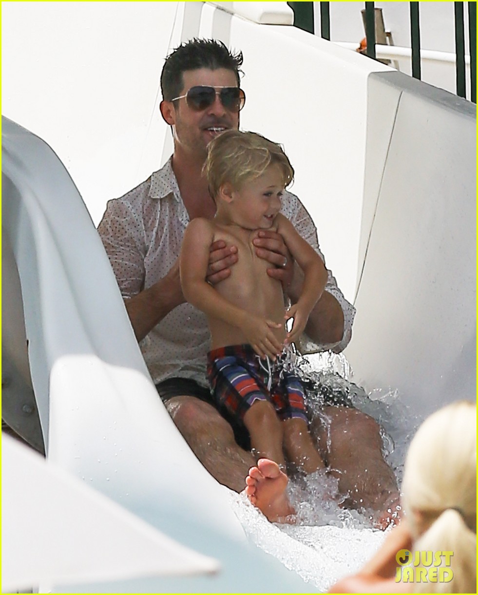 robin thicke waterslide adventures with julian 242942110