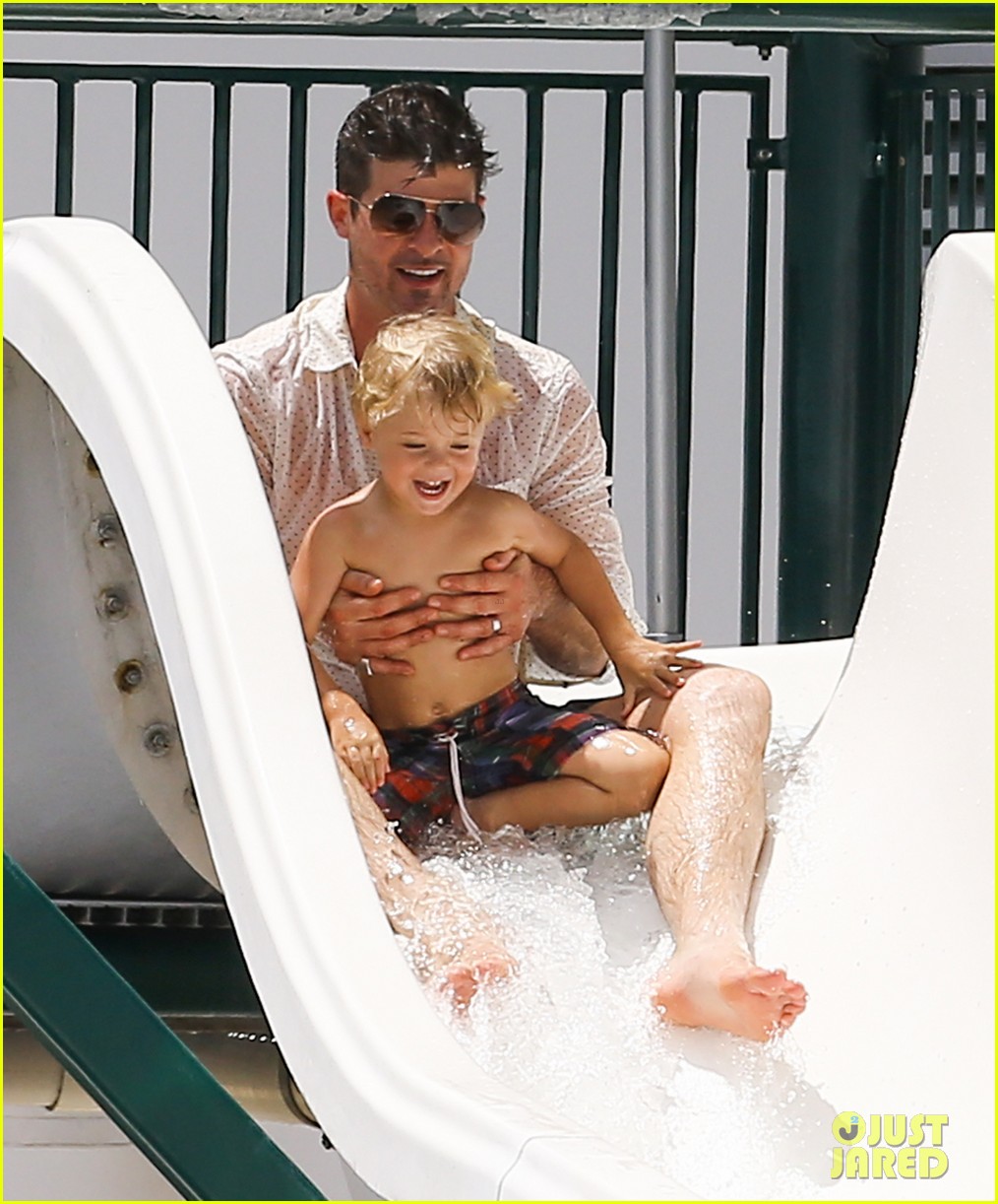 robin thicke waterslide adventures with julian 272942113