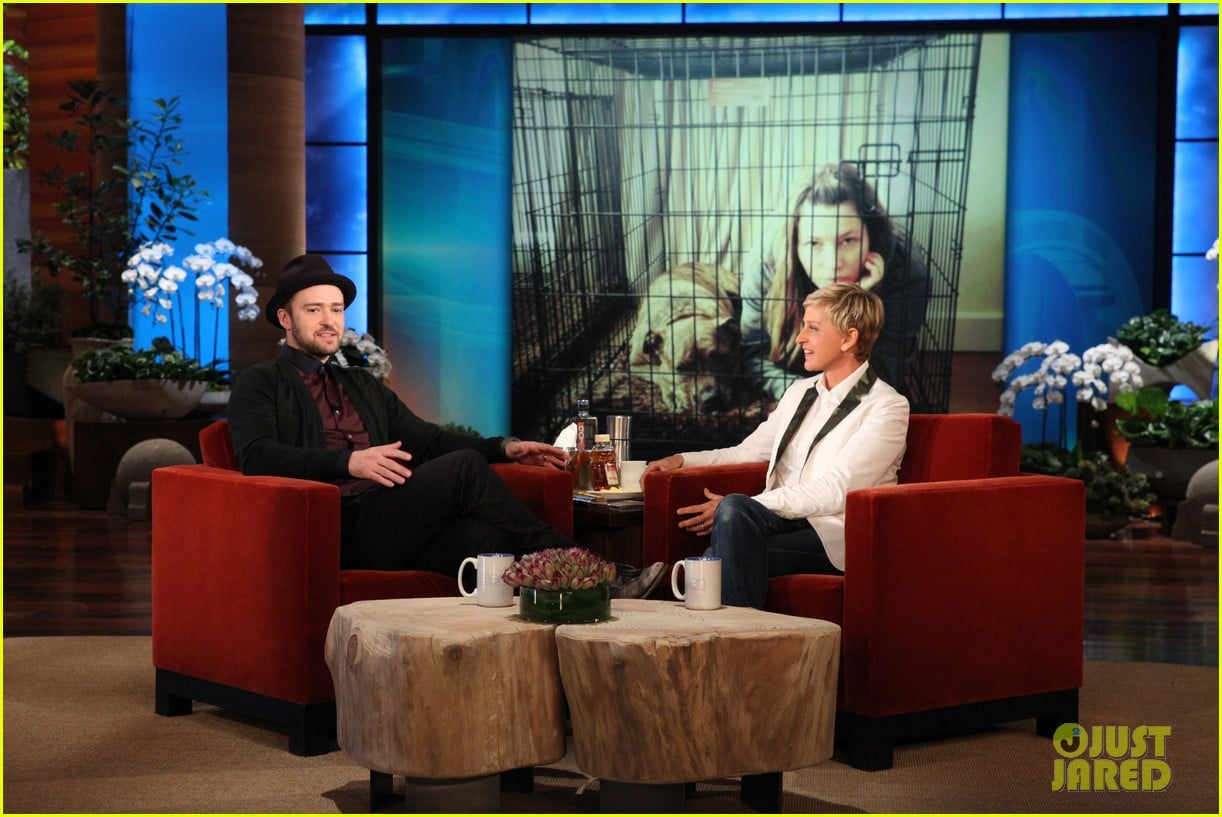 justin timberlake performs on the ellen show 012961174