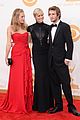 robin wright emmys 2013 red carpet with her kids 03
