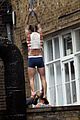 david beckham shows underwear shirtless body flies through air for hm 01