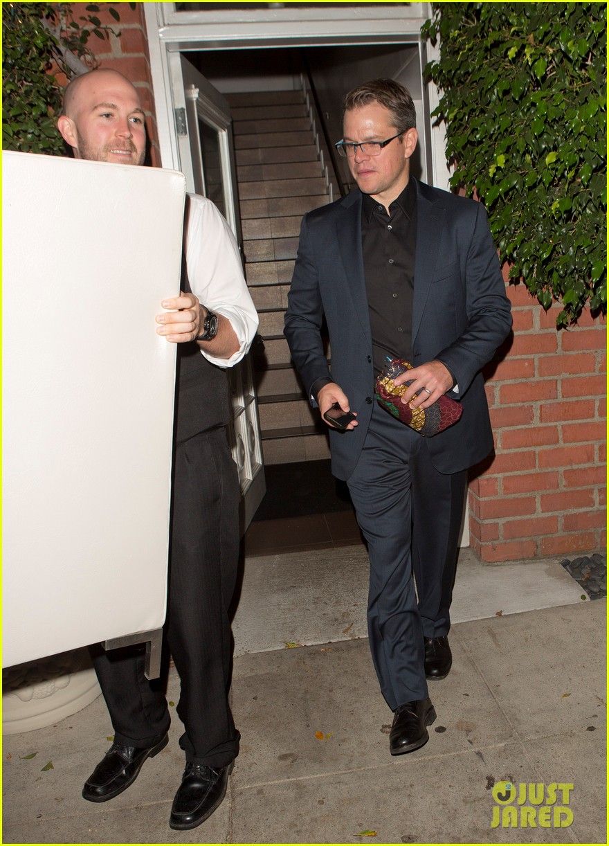 matt damon has run in with couch at il cielo 052974503