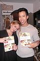 hilary duff supports sister haylie at real girls kitchen signing 02