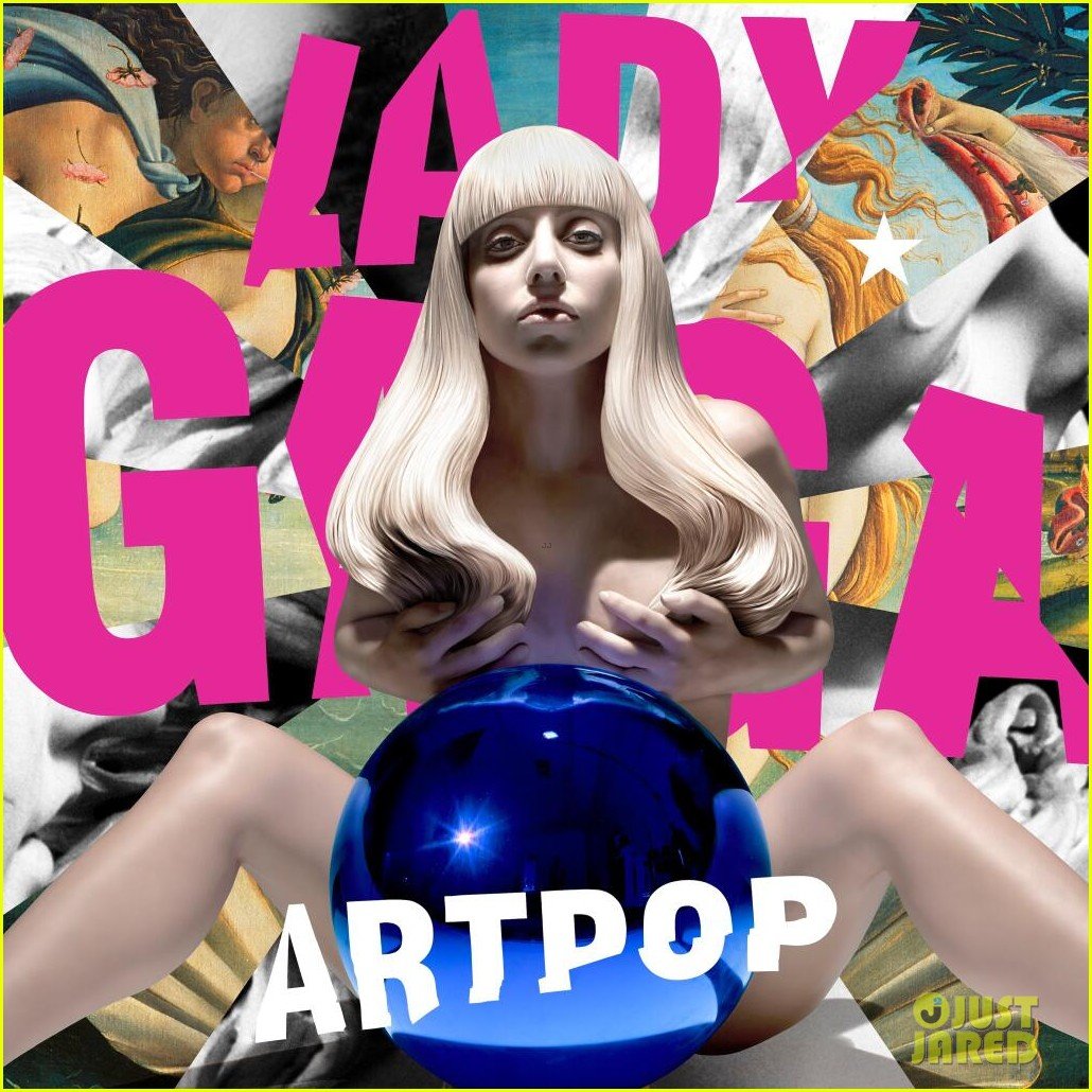 lady gaga goes nude for official artpop album cover
