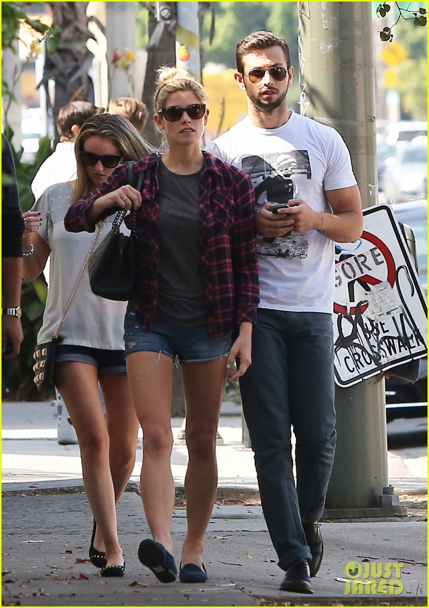ashley greene paul khoury hang out with friends 072965413
