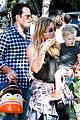 hilary duff mike comrie halloween party with luca 08
