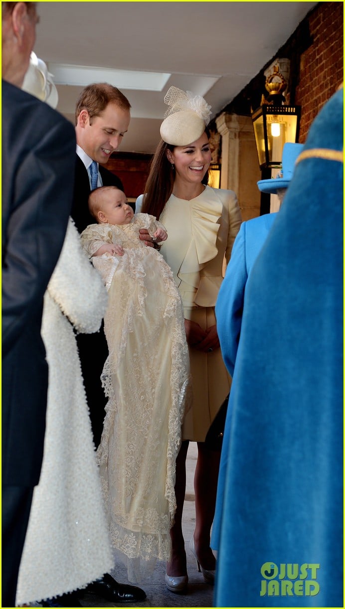 kate middleton prince william prince georges christening see all the pics 01