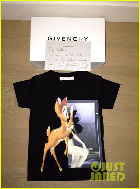 kim kardashian receives custom designer clothes gifts for north west 042963850