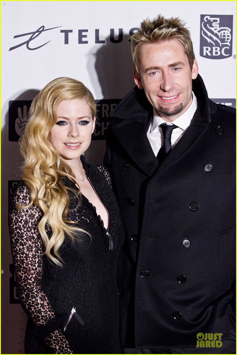 avril lavigne chad kroeger we day couple in vancouver 02