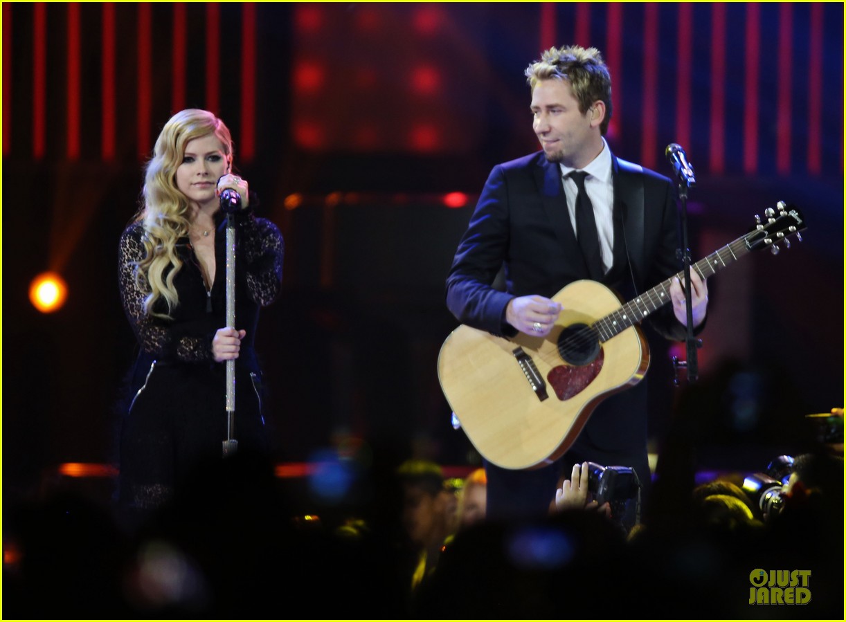 avril lavigne chad kroeger we day couple in vancouver 10