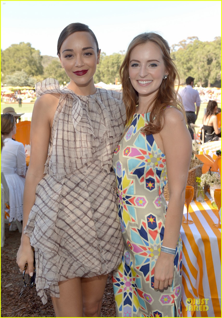 ashley madekwe holland roden veuve clicquot polo classic 2013 022966932