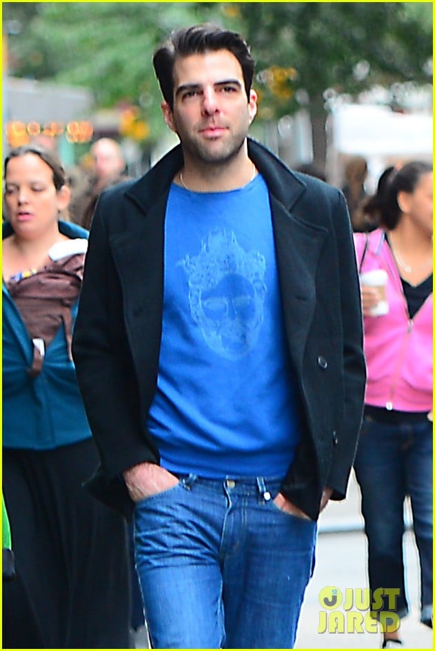 zachary quinto go see big fish on broadway 012970128
