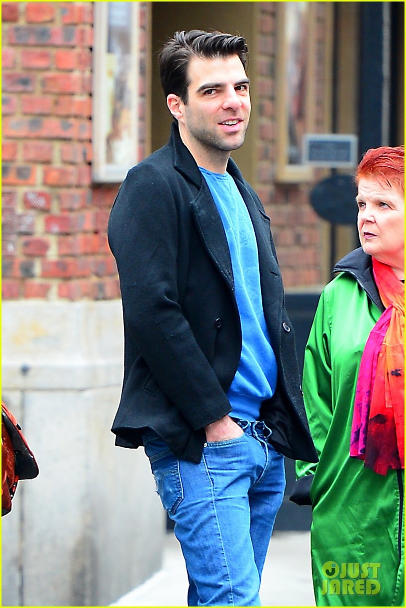 zachary quinto go see big fish on broadway 052970132