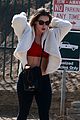 rumer willis younger sister scout rocks red sports bra 04