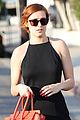 rumer willis younger sister scout rocks red sports bra 11