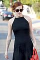 rumer willis younger sister scout rocks red sports bra 12