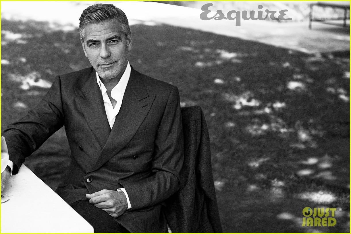 george clooney talks fame twitter brad pitt with esquire 042990311