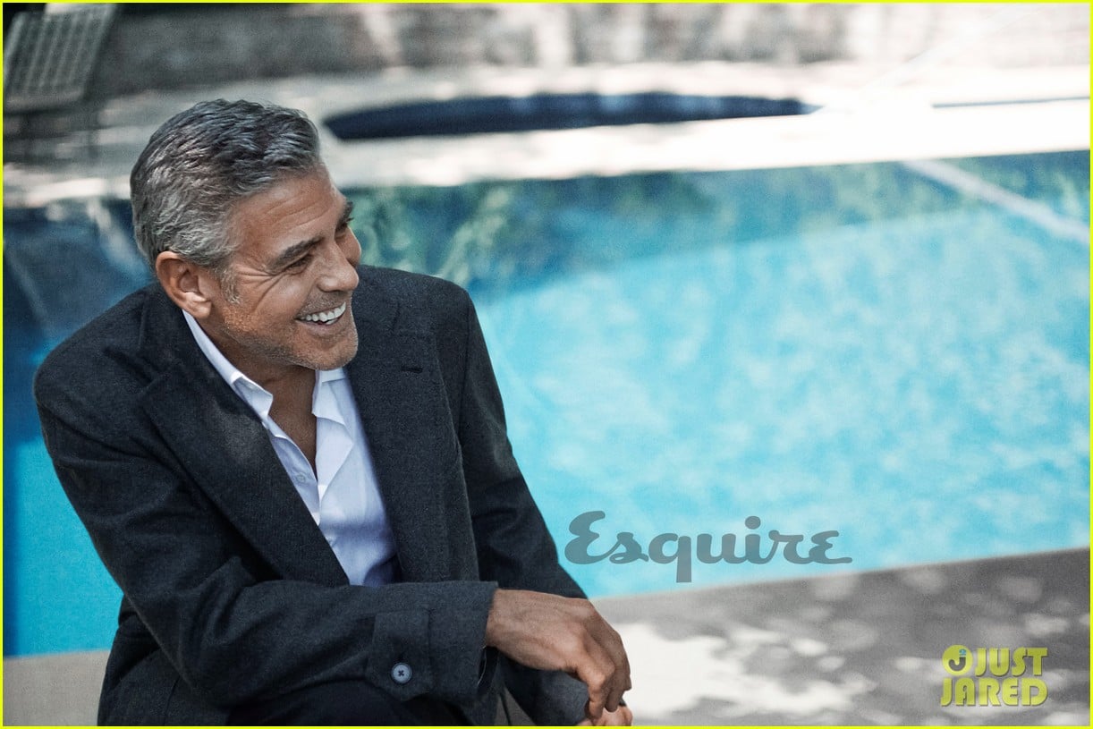 george clooney talks fame twitter brad pitt with esquire 062990313
