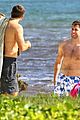 bradley cooper shirtless with john krasinski pregnant bikini clad emily blunt 32