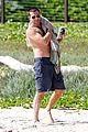 bradley cooper shirtless with john krasinski pregnant bikini clad emily blunt 46