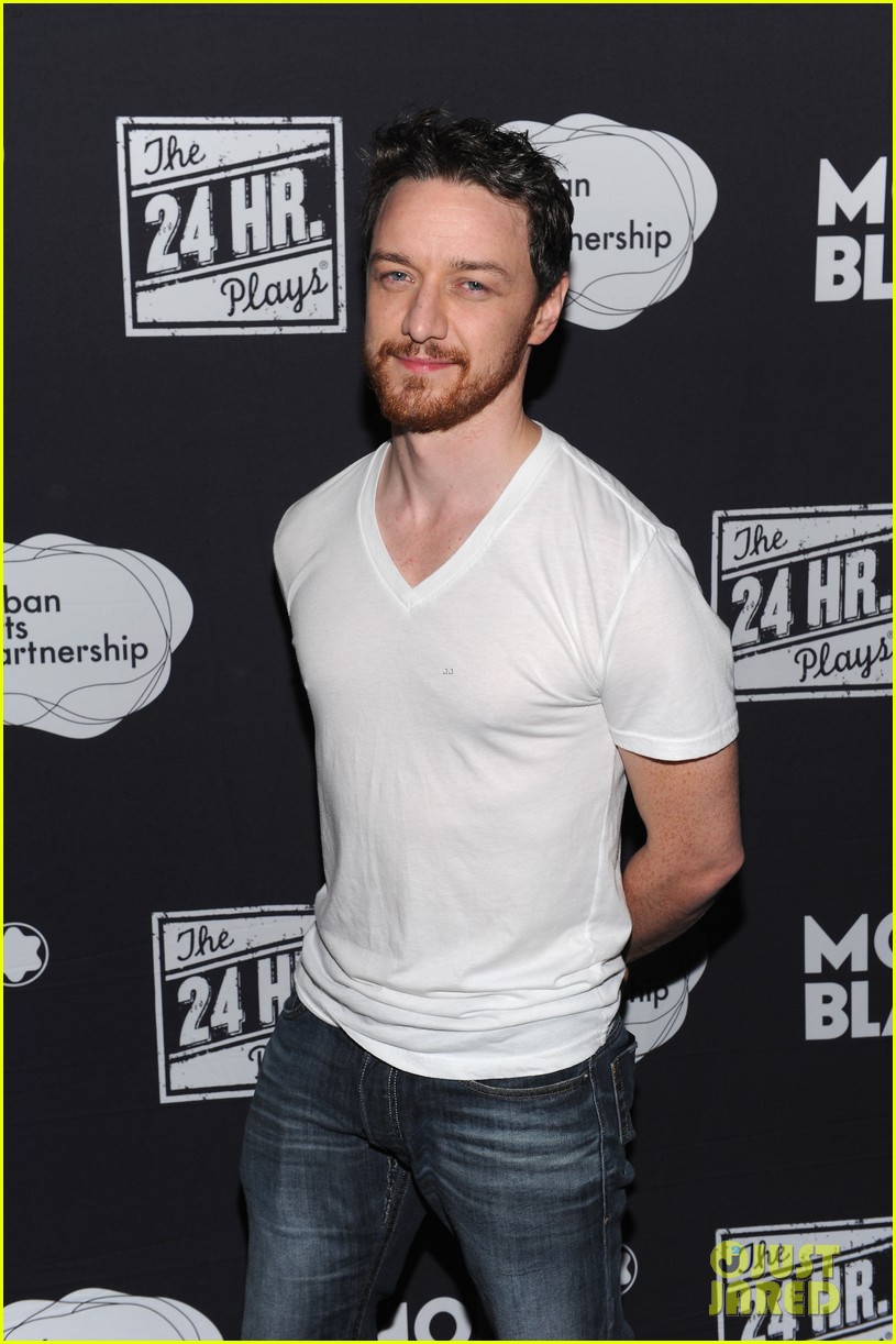 jesse tyler ferguson james mcavoy 24 hour plays on broadway after party 01