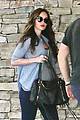 megan fox covers baby bump at lunch with brian austin green 02