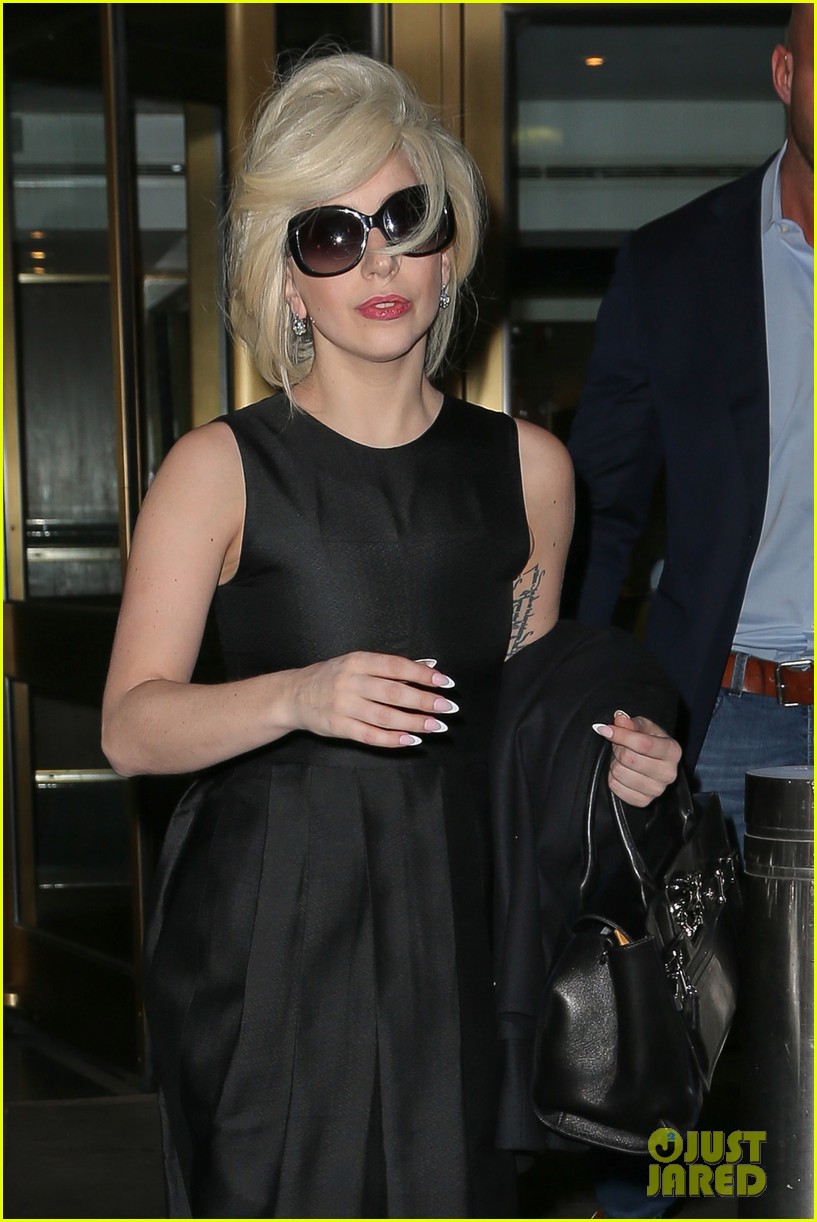 lady gaga steps out after space performance news 09
