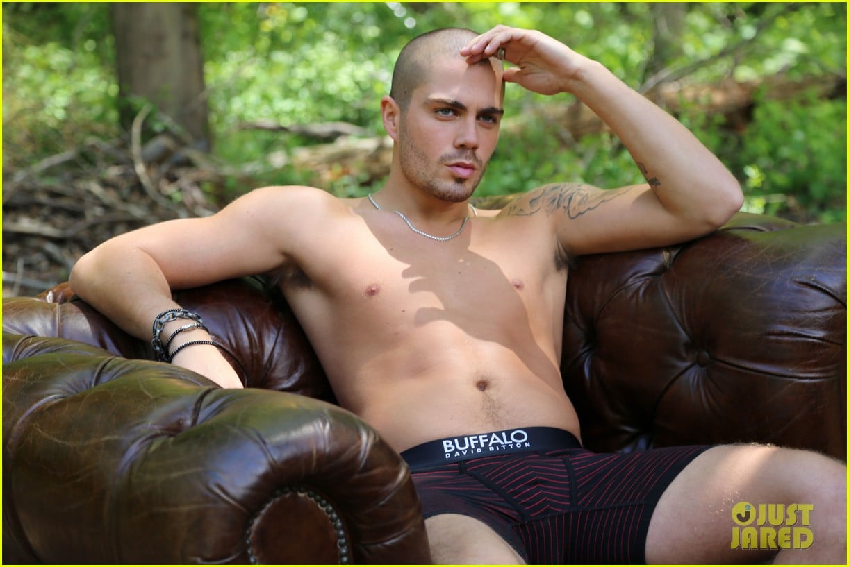 the wanted max george models underwear for buffalo 06
