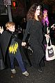 liv tyler trick or treats with milo on halloween 03