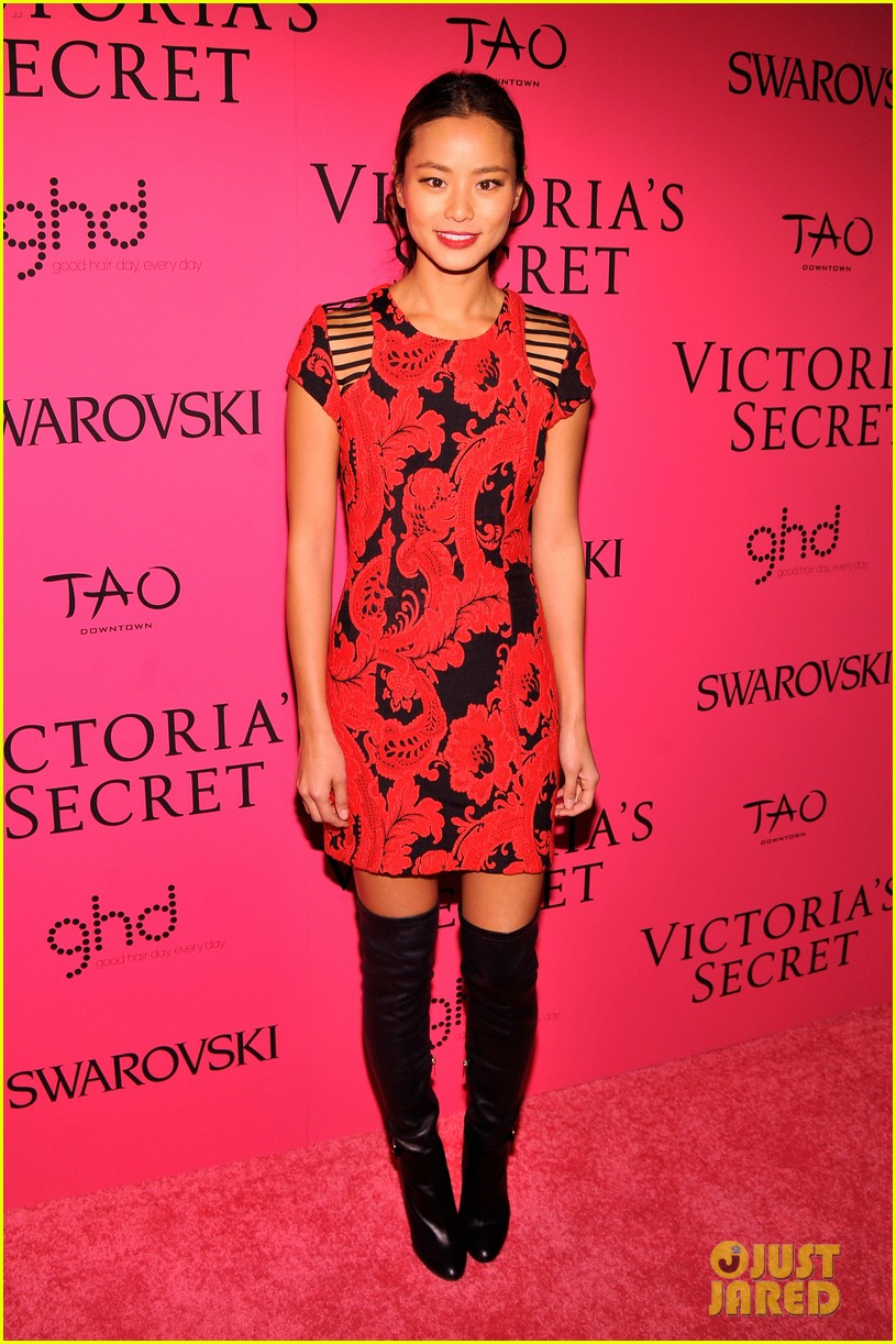 dylan mcdermott jamie chung victorias secret fashion show after party 2013 122992583