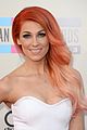 bonnie mckee two dresses for amas 2013 red carpet 04