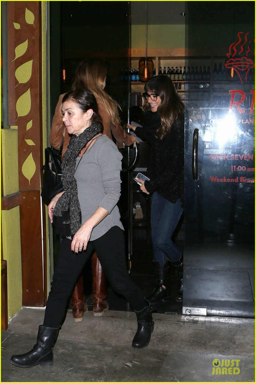 lea michele drives cory monteith range rover for dinner 132993928