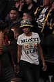 rihanna bff melissa forde hold hands at lakers game 05