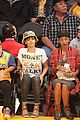rihanna bff melissa forde hold hands at lakers game 06