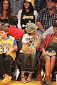 rihanna bff melissa forde hold hands at lakers game 15