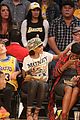 rihanna bff melissa forde hold hands at lakers game 16