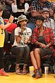 rihanna bff melissa forde hold hands at lakers game 22