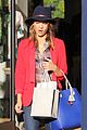 jessica alba red hot holiday shopping trip 02