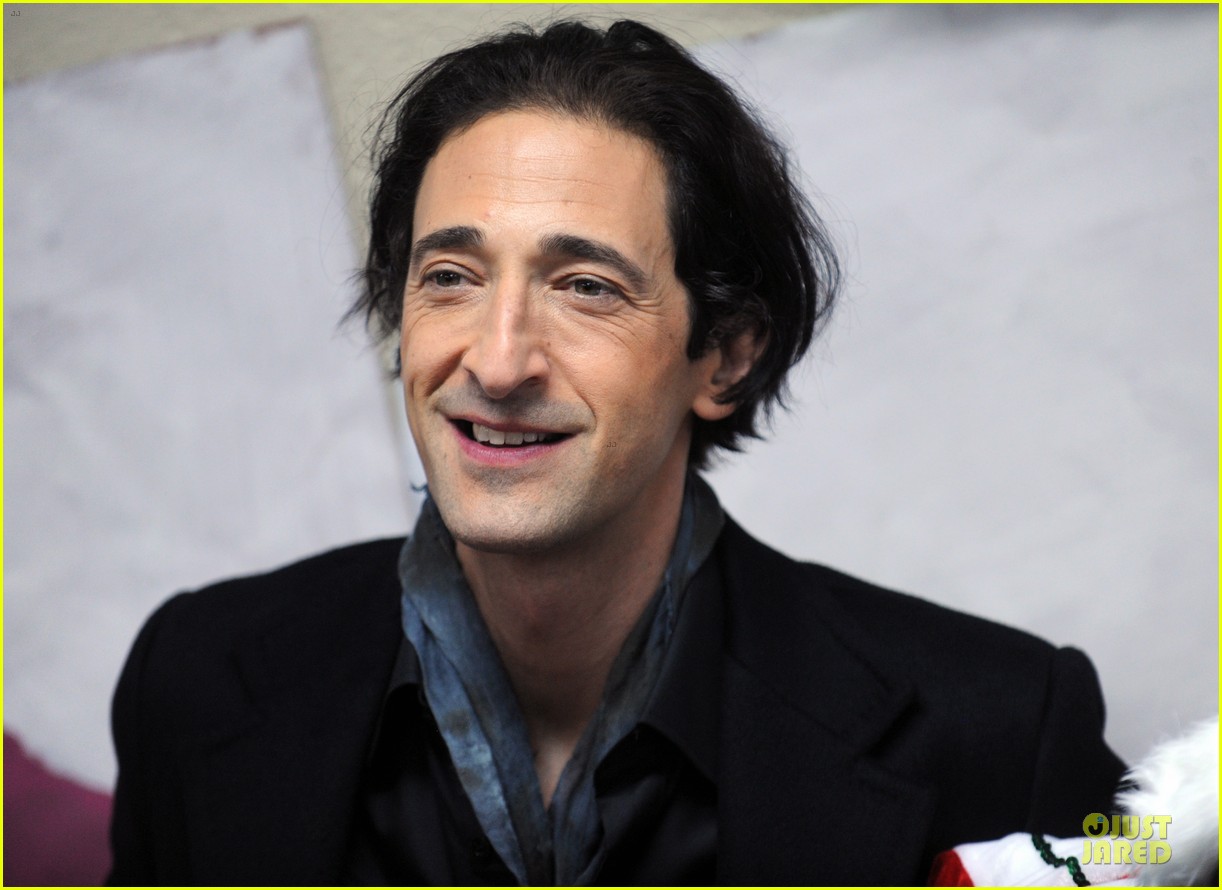 adrien brody action center post sandy holiday party 173015835