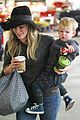 hilary duff busy weekend with her boys 10