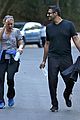 walking deads laurie holden hikes with mystery man 03