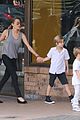 angelina jolie goes book shopping with the kids in sydney 13