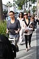 kim kourtney kardashian get lunch with their daughters 03