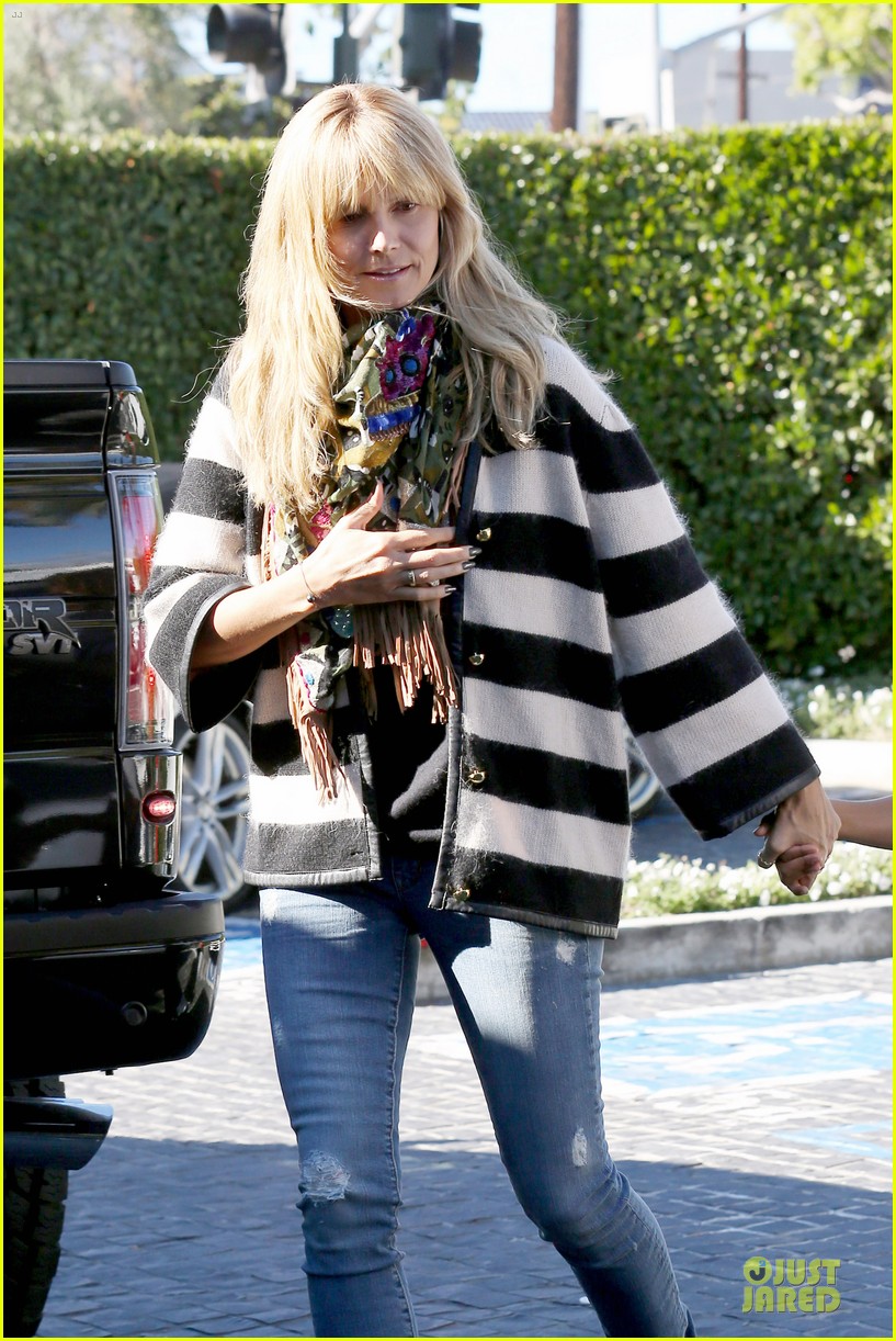 heidi klum post thanksgiving lunch with the kids 193002569